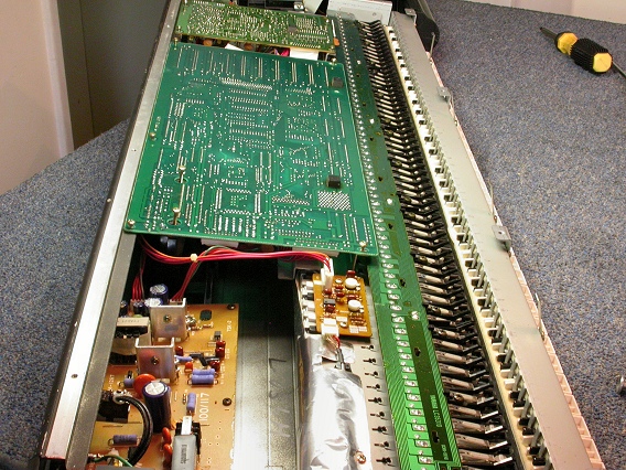 Korg M1 CPU and DAC Circuit Boards