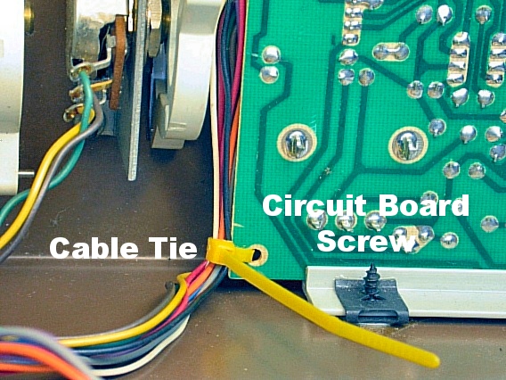 PCB screw, Cable tie