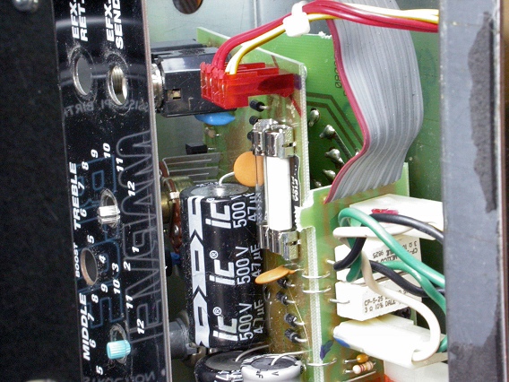 Potentiometers Clearing the Top Panel