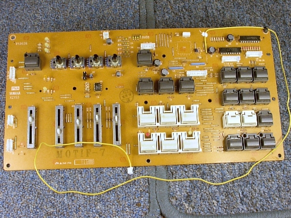MOTIF left-hand switch board, component side