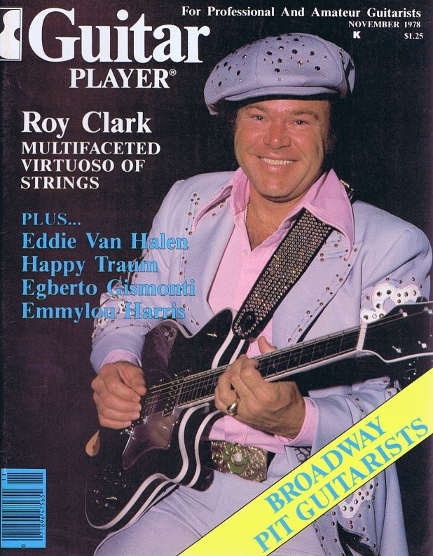 Guitar Player Magazine Cover, Nov 1978, featuring Roy Clark