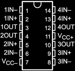 RC4136 Pinout