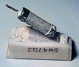 Wirewound cement resistor