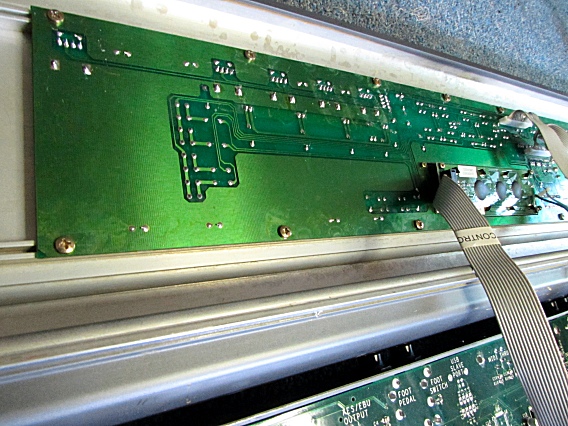 Dismounting the Front Panel PCB