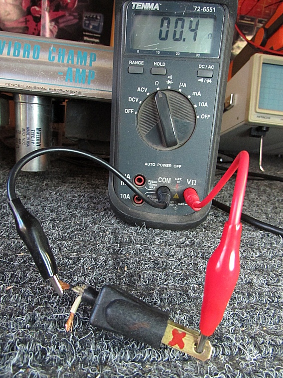 Snipped AC Plug