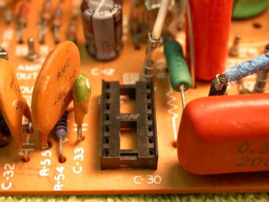 Use an IC socket