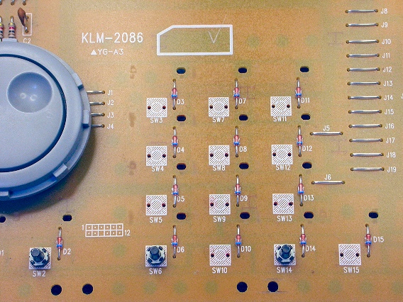 Tactile Switches Removed
