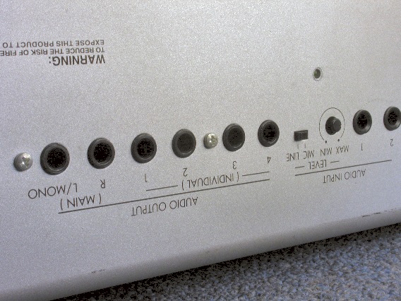 Rear Panel Mounting Screws