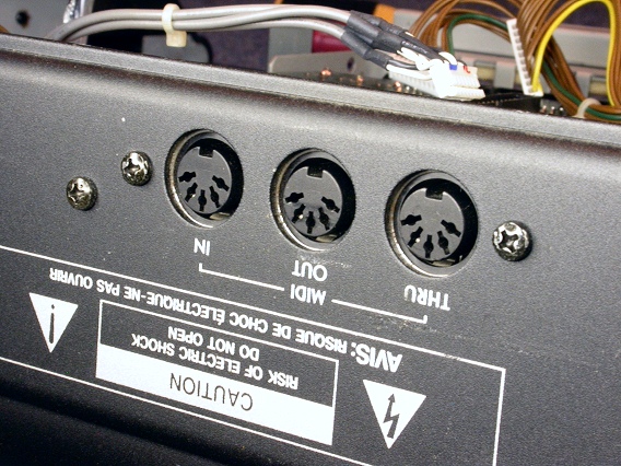 Rear Panel Screws
