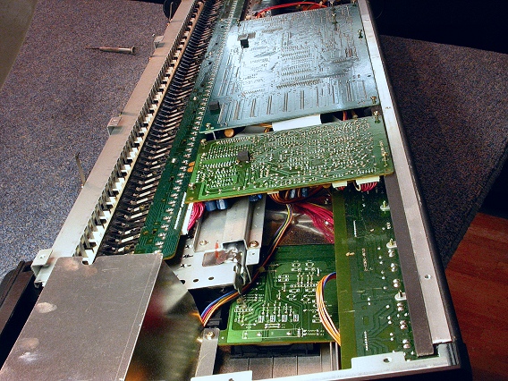 Taking out the PCB Screws