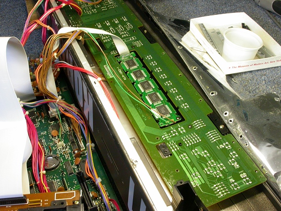 Korg M1 Switch Board Revealed