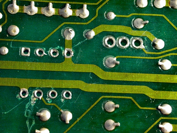 Foil Side of Circuit Board