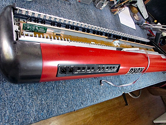Keybed Ready to Remove