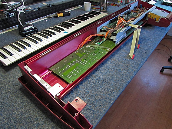 Korg Karma with Keyboard Assembly Removed