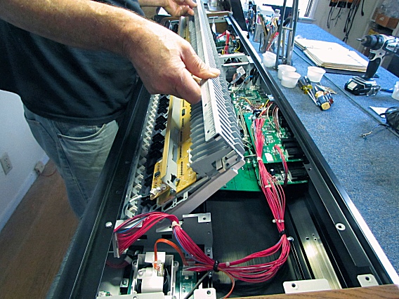 Removing the Keybed
