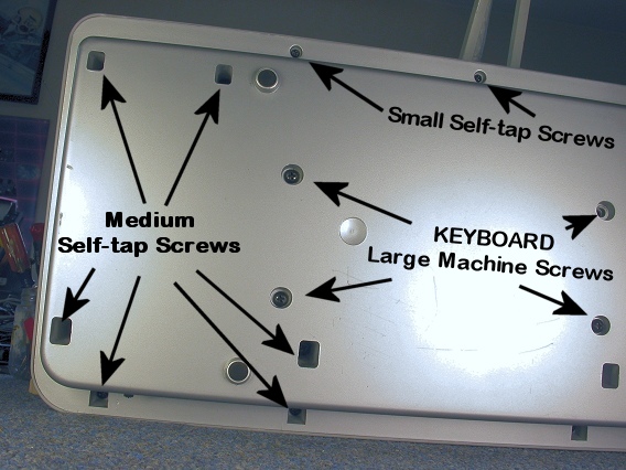 Keystation88 Bottom Screws