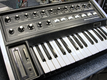 Micromoog control panel