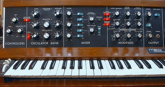 Moog Minimoog Front Panel