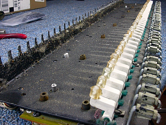 Minimoog Keybed and Bushings in Need of Service