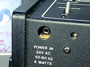 24 Volt AC power adapter required
