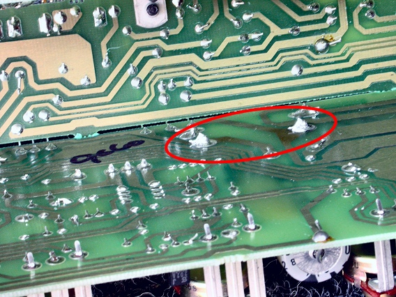R58 Solder Points