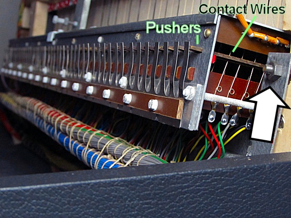 Vox Continental Key Pushers and Contact Wires