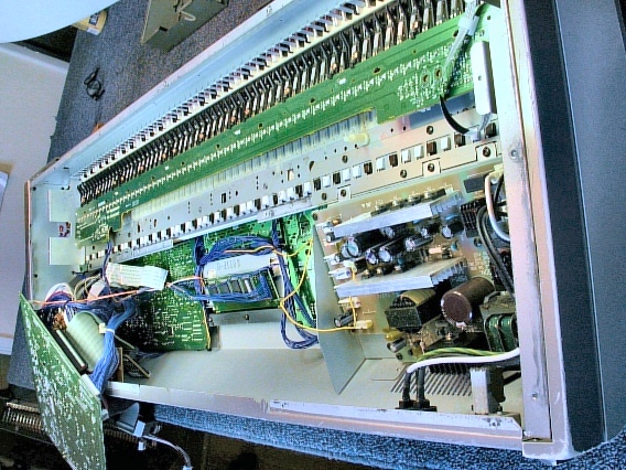 MOTIF Keyboard with Shielding Cage Removed