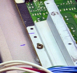 Mounting rail screw