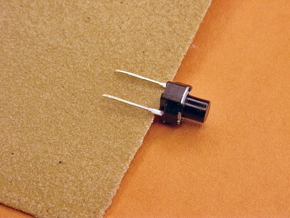 Polishing tactile switch leads