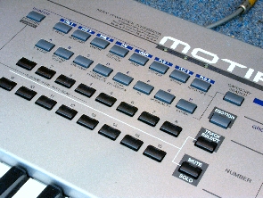Panel Buttons, Yamaha MOTIF