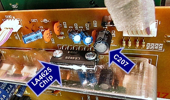 C207 on AM board