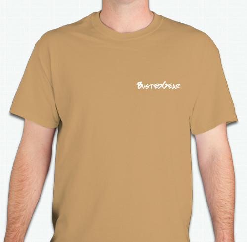 Tan T-shirt front